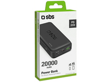 Charger l'image dans la galerie, Boîte de batterie externe. Design blanc et noir avec texte.