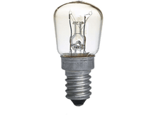 Charger l'image dans la galerie, Ampoule avec culot métallique. Ampoule en verre avec filament interne. Fond noir.