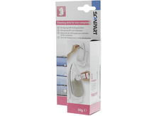 Charger l'image dans la galerie, Bâtonnet de nettoyage pour semelles de fer, avec texte et images.