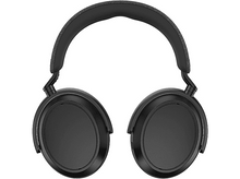 Charger l'image dans la galerie, Casque circum-auriculaire noir. Les oreillettes sont grandes et circulaires. Vue de dessus.