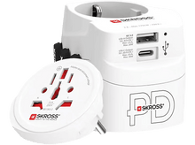 Charger l'image dans la galerie, SKROSS Adaptateur Pro Light prise de terre USB-C Blanc (1.3024730)