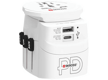 Charger l'image dans la galerie, SKROSS Adaptateur Pro Light prise de terre USB-C Blanc (1.3024730)