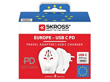 Charger l'image dans la galerie, SKROSS Adaptateur World - Europe USB-C 16A Blanc (1.500290)