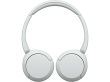 Charger l'image dans la galerie, Casque blanc. Le design est simple et les écouteurs sont grands.