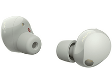 Charger l'image dans la galerie, Deux écouteurs gris avec des accents dorés, étiquetés 'SONY'.