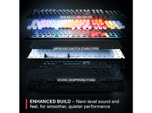 Charger l'image dans la galerie, Porte de réfrigérateur ouverte, montrant les étagères et l'intérieur.