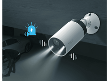 Charger l'image dans la galerie, TAPO Caméra extérieure sans fil 2K Wi-Fi (TAPOC420S2) Caméra de sécurité Blanc