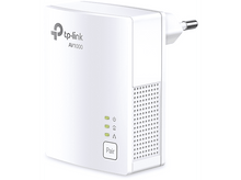 Charger l'image dans la galerie, Adaptateur CPL tp-link AV1000 blanc avec voyants et bouton Pair.