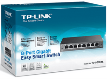 Charger l'image dans la galerie, TP-LINK Switch Gigabit 8 ports Easy Smart (TL-SG108E)
