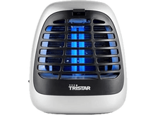 Charger l'image dans la galerie, Tueur d'insectes blanc et noir avec des lumières UV bleues. Le logo Tristar est sur le devant.