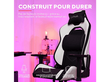 Charger l'image dans la galerie, TRUST Chaise gaming Ruya Blanc (GTX14W)