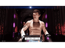 Charger l'image dans la galerie, Boxeur Ricky Hatton sur le ring, avec des gants. L'arrière-plan montre un public.