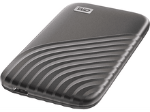 Charger l'image dans la galerie, WESTERN DIGITAL Disque dur externe portable Drive My Passport 1 TB SSD Space Grey