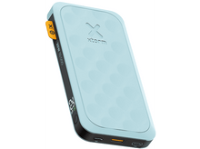 Charger l'image dans la galerie, Batterie externe turquoise avec affichage 20%.