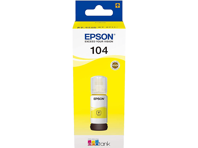 EPSON 104 EcoTank Jaune (C13T00P440)