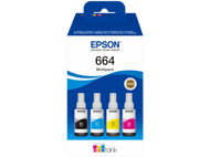 EPSON 664 EcoTank Multipack Noir-Cyan-Magenta-Jaune (C13T664640)