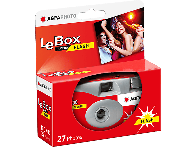 AGFAPHOTO Appareil photo jetable LeBox Flash (601020)