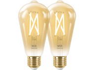 WIZ Ampoule Smart Whites Blanc chaud E27 6.7 W - 2 pièces (55107700)