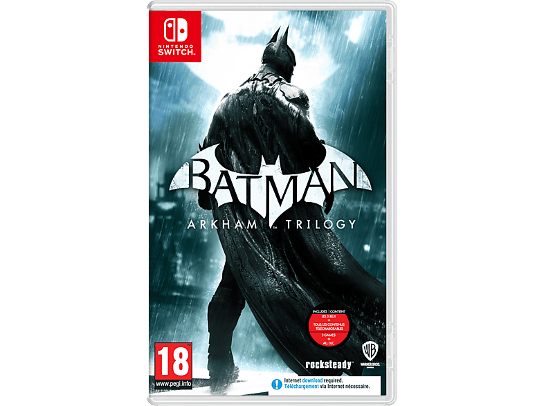 Batman Arkham Trilogy FR/UK Switch (Code de Téléchargement)