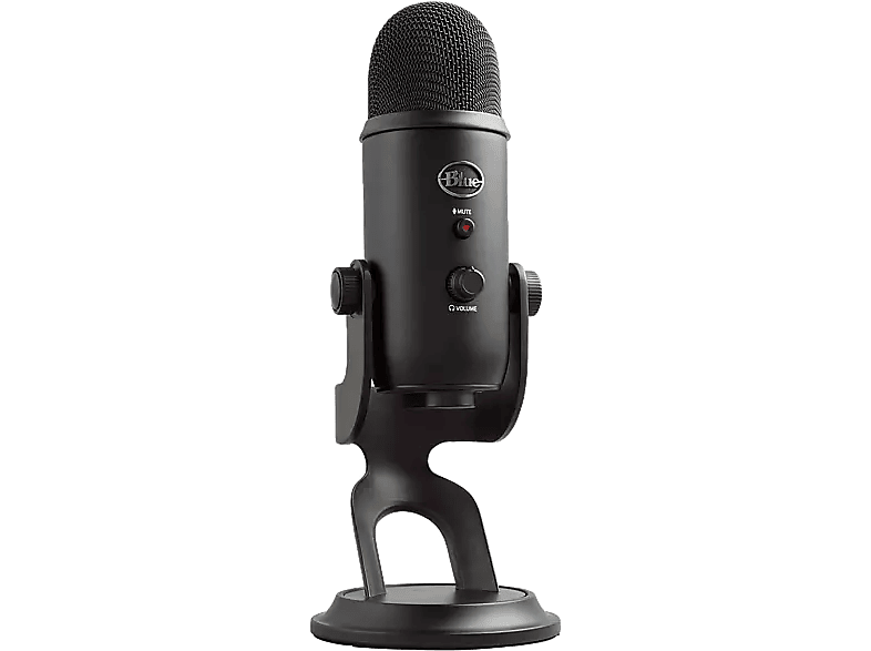 BLUE MIC Microphone de streaming Yeti USB Noir (988-000229)