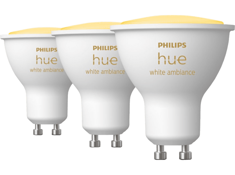 Philips Hue White Ambiance GU10 Bluetooth - Éclairage connecté