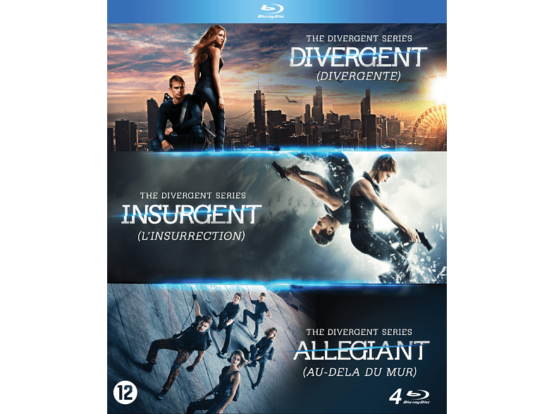 Boxset Divergente Séries - Blu-ray