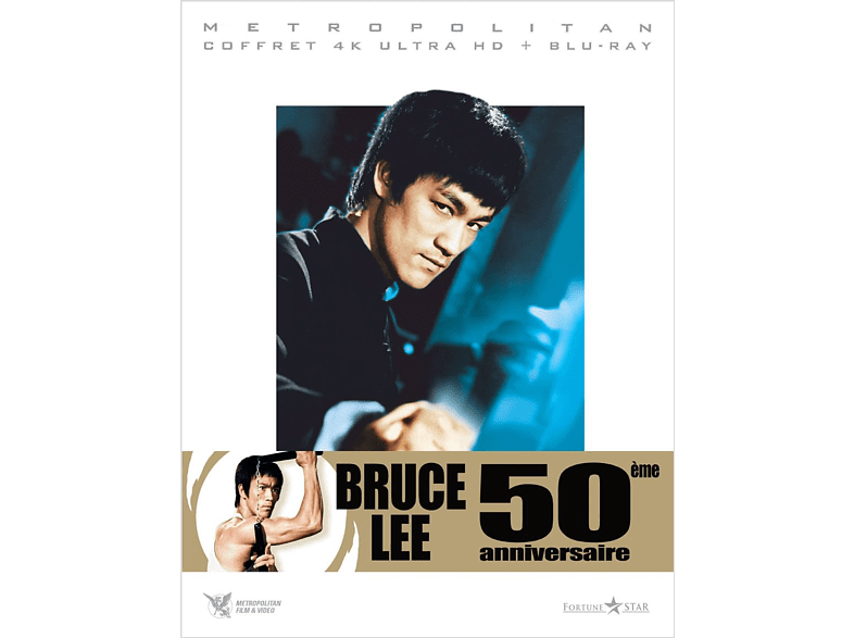 Bruce Lee: Big Boss + La Fureur De Vaincre + La Fureur Du Dragon + Le Jeu De La Mort (Edition 50ème Anniversaire) - 4K Blu-ray