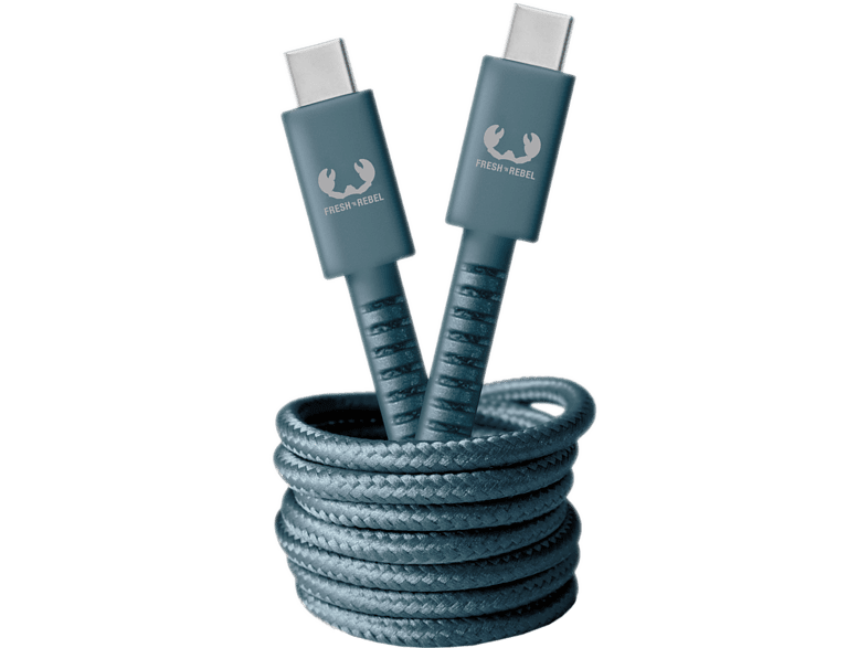 FRESH N REBEL Câble USB-C 2 m Dive Blue (2CCC200DV)