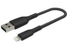 Charger l&#39;image dans la galerie, BELKIN Câble USB - Lightning 1 m Blanc (CAA002BT1MBK)
