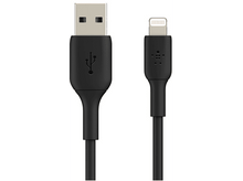 Charger l&#39;image dans la galerie, BELKIN Câble USB - Lightning 1 m Noir (CAA001bt1MBK)
