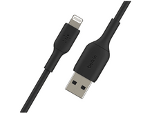 Charger l&#39;image dans la galerie, BELKIN Câble USB - Lightning 1 m Noir (CAA001bt1MBK)
