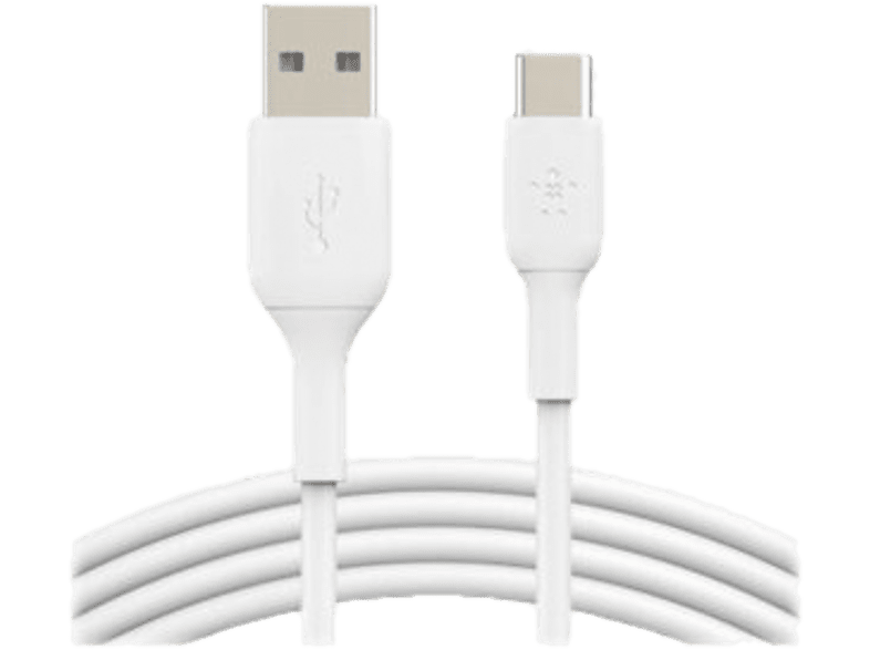 Câble USB-C / USB-C, 1 mètre, blanc