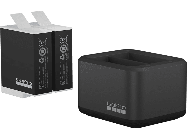 GOPRO Chargeur de batterie double avec batterie Enduro 1720 mAh (ADDBD-211-EU)