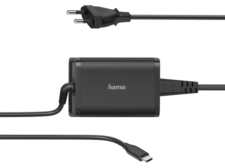 HAMA Chargeur ordinateur portable universel USB-C 65 W (00200006) –  MediaMarkt Luxembourg