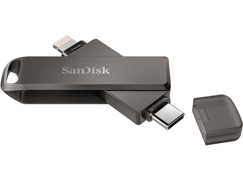 SANDISK Clé USB iXpand Luxe 256 GB USB-C 3.1 / Lightning (186554)