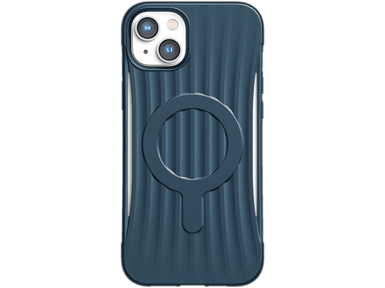 RAPTIC Cover Clutch MagSafe iPhone 14 Bleu (493222)