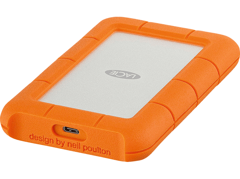 LACIE Disque dur externe 4 TB Rugged USB-C (STFR4000800)