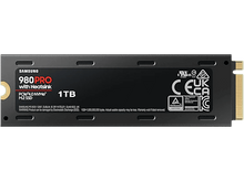 Charger l&#39;image dans la galerie, SAMSUNG Disque dur SSD interne 1 TB 980 Pro PCIe 4.0 NVMe M.2 Heatsink (MZ-V8P1T0CW)
