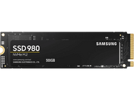 SAMSUNG Disque dur SSD interne 500 GB 980 NVMe M.2 (MZ-V8V500BW)