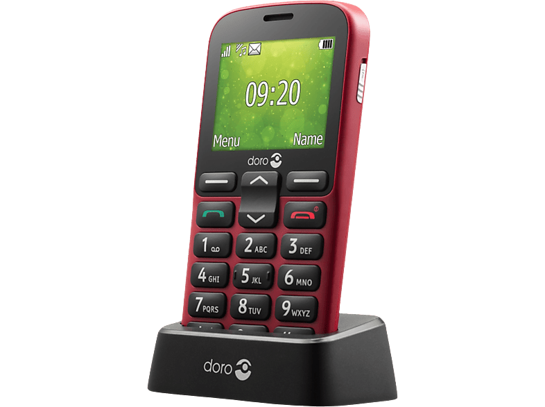 DORO GSM 1380 2G - Rouge (8322)