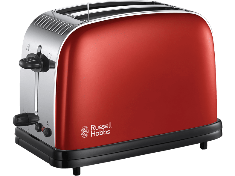 Russell Hobbs - Grille-Pain Moderne à 2 Tranches ou Tranche Longue