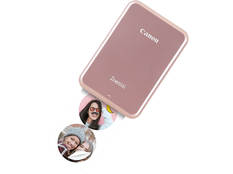 CANON Imprimante photo portable Zoemini Pink/Gold + Housse de