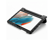 Charger l&#39;image dans la galerie, JUST IN CASE Cover Luxe Kids Galaxy Tab A8 Noir (218499)
