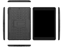 Charger l&#39;image dans la galerie, JUST IN CASE Cover Rugged Hybrid iPad 10.2 Noir (218478)
