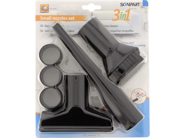 SCANPART Kit d'embouts d'aspirateur (1190000112)
