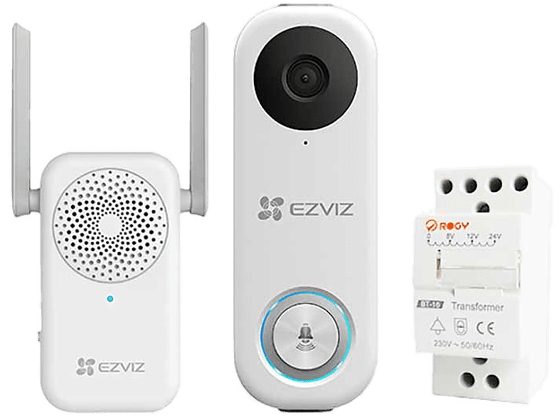 EZVIZ Kit sonnette vidéo Wi-Fi DB1C