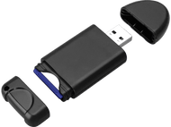 ISY Lecteur de cartes 8-en-1 USB 3.0 Noir (ICR-130)