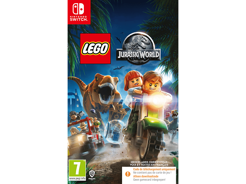 Lego Jurassic World FR/UK (Code De Téléchargement) Switch