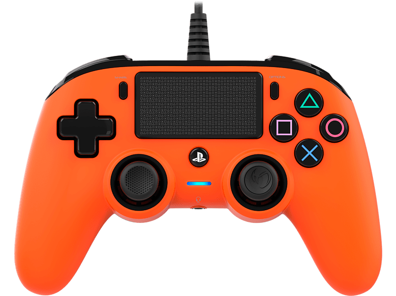 NACON Manette filaire Compacte PS4 Orange (PS4OFCPADORANGE)