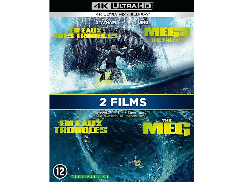 Meg 1 & 2 4K Blu-ray